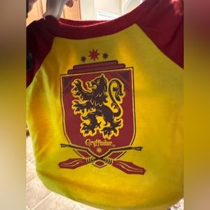 Harry Potter Gryffindor Shirt for Pets XS NWT